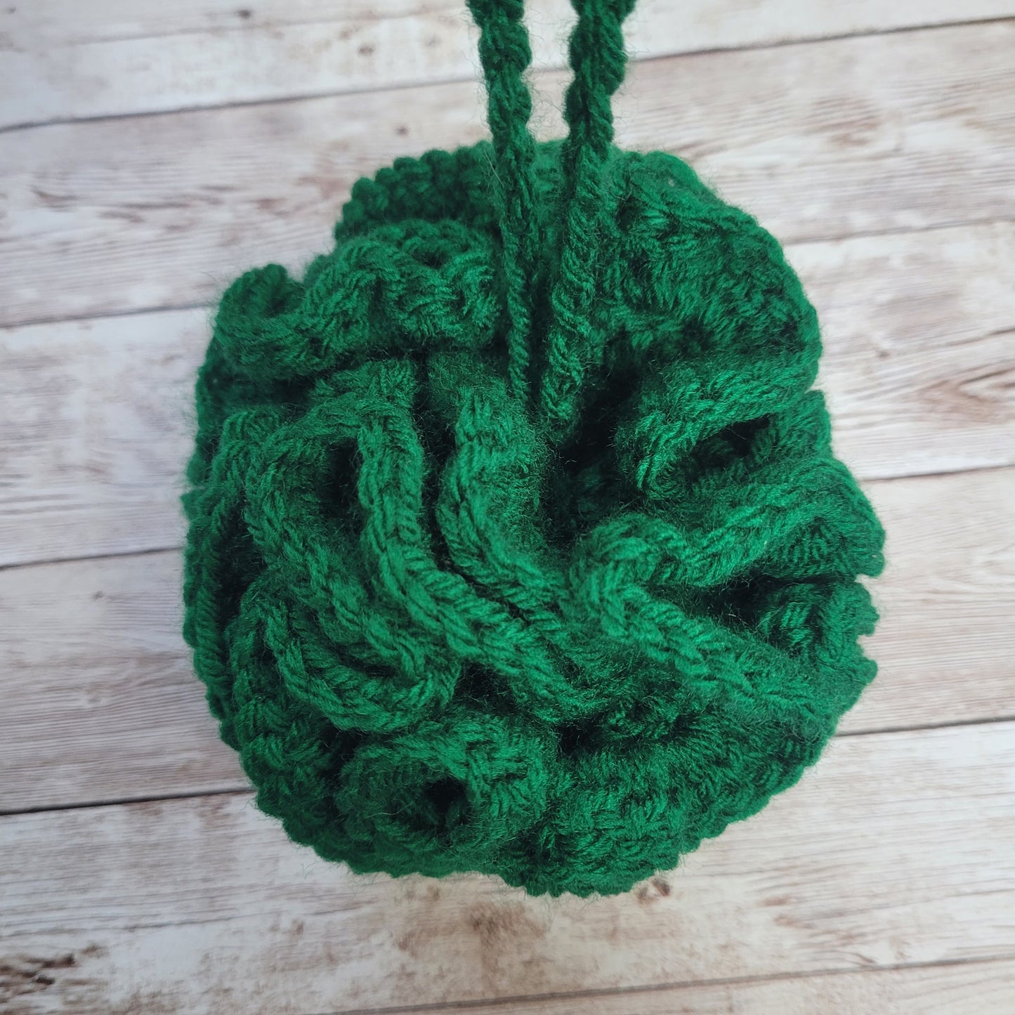 Green Shower Puff Bath Sponge