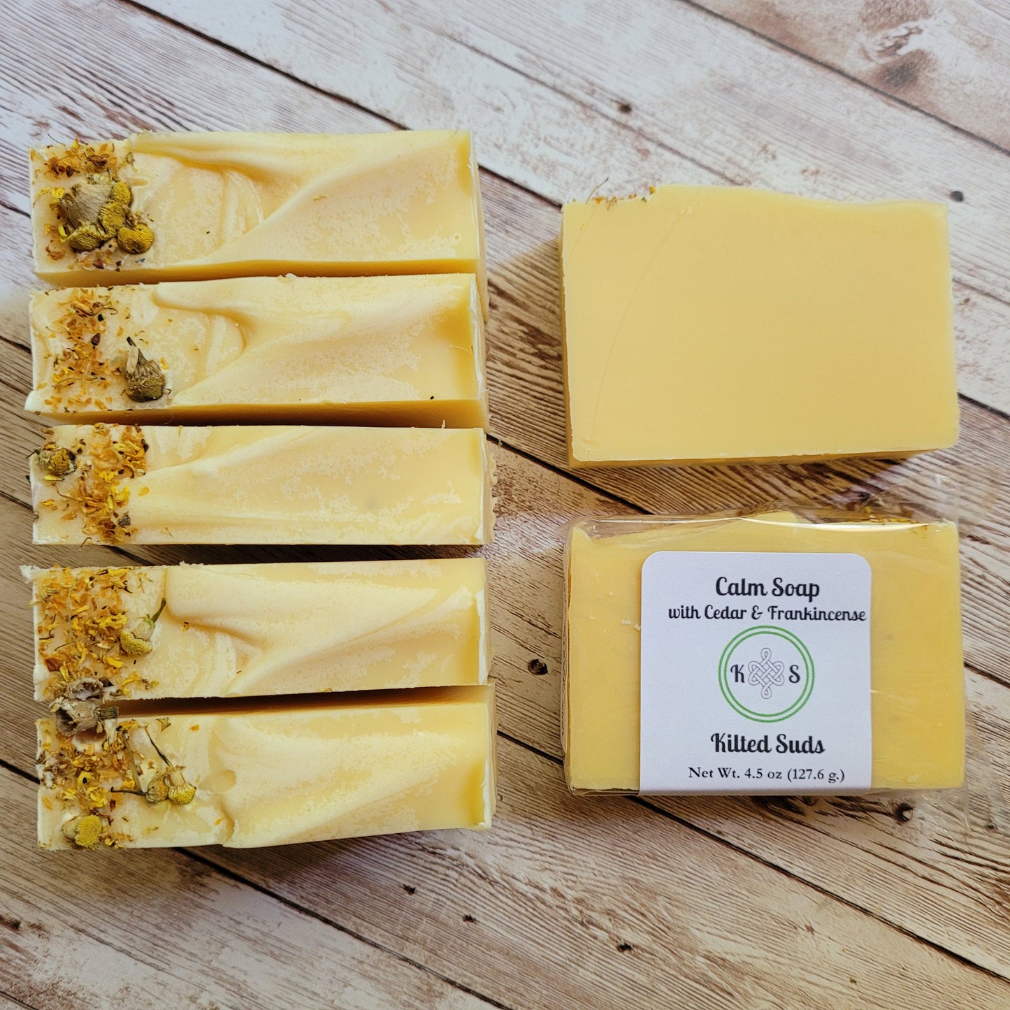 Calm Bar Soap (Cedar, Lavender & Frankincense)