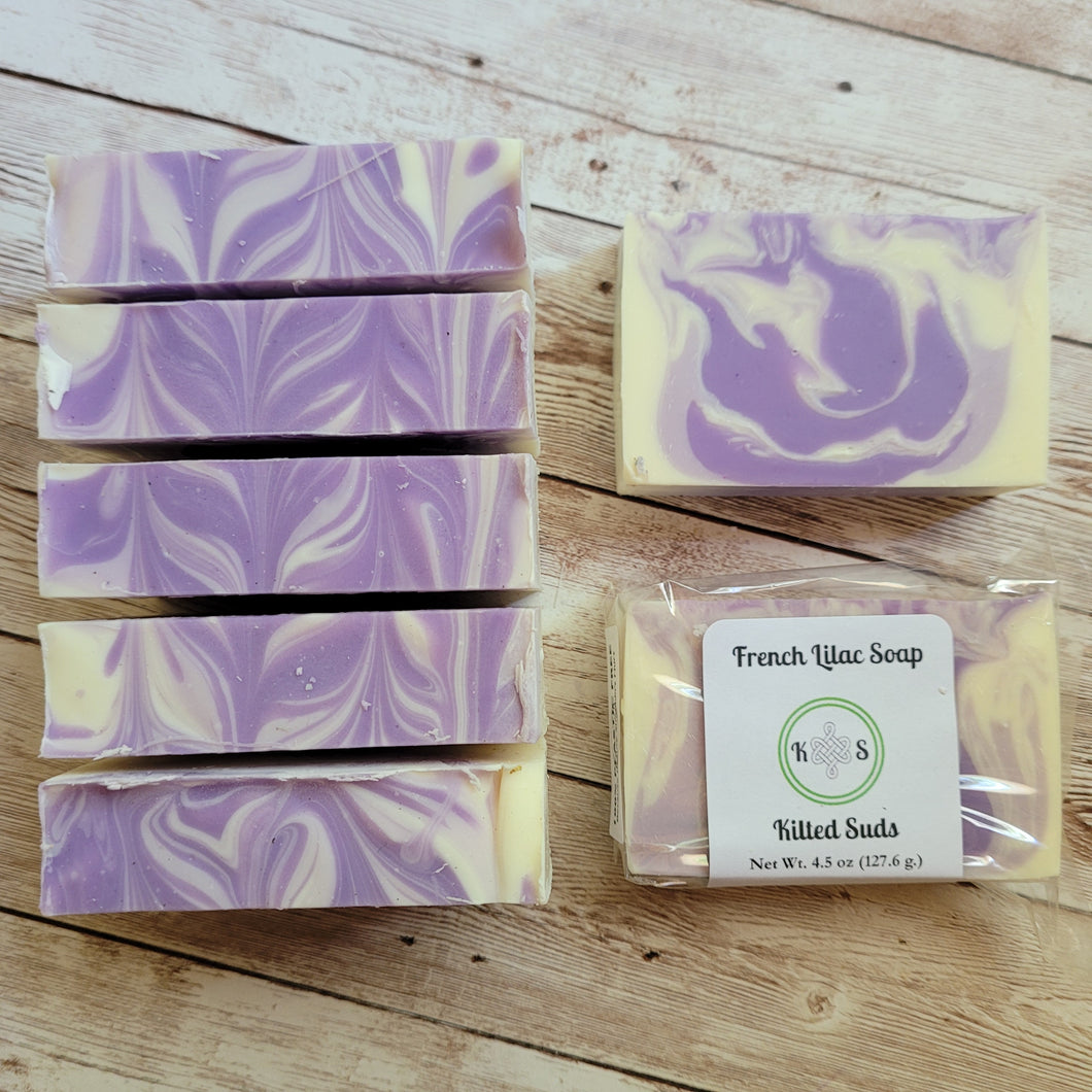 French Lilac Bar Soap