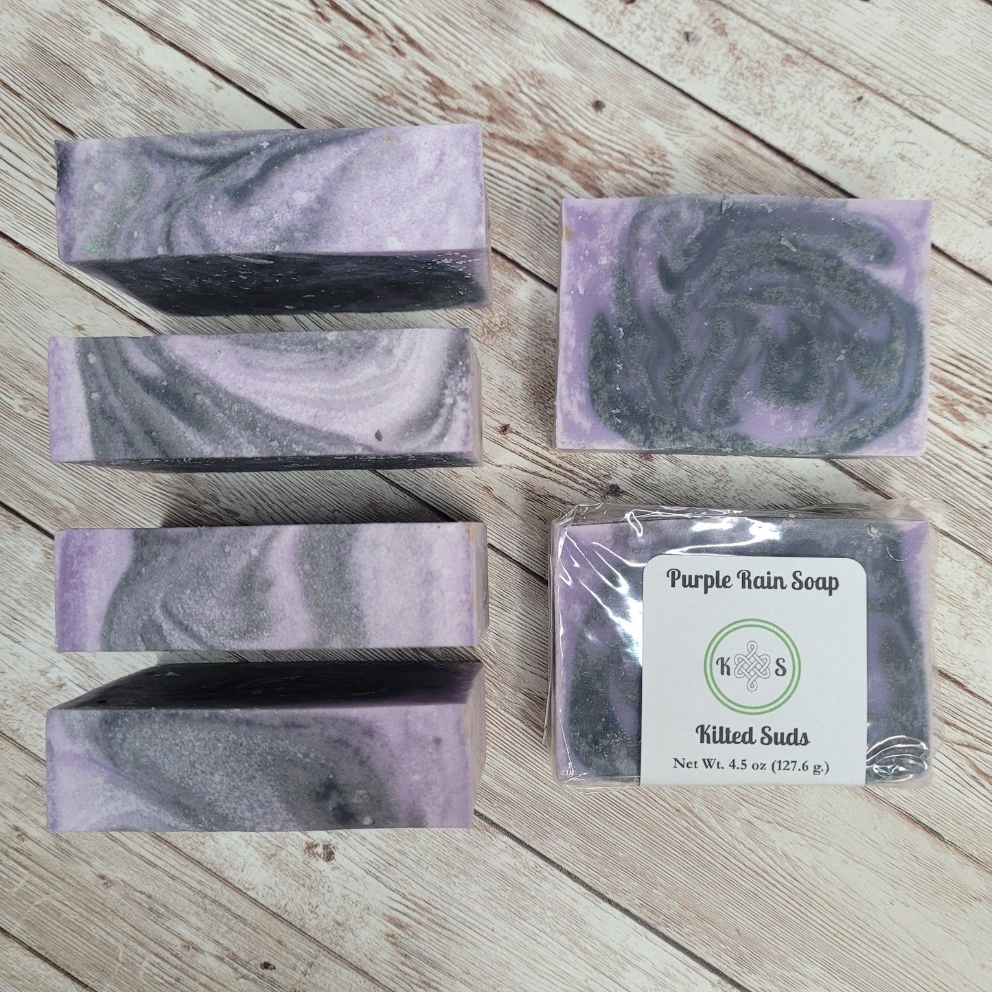 Purple Bar Soap created by Kilted Suds