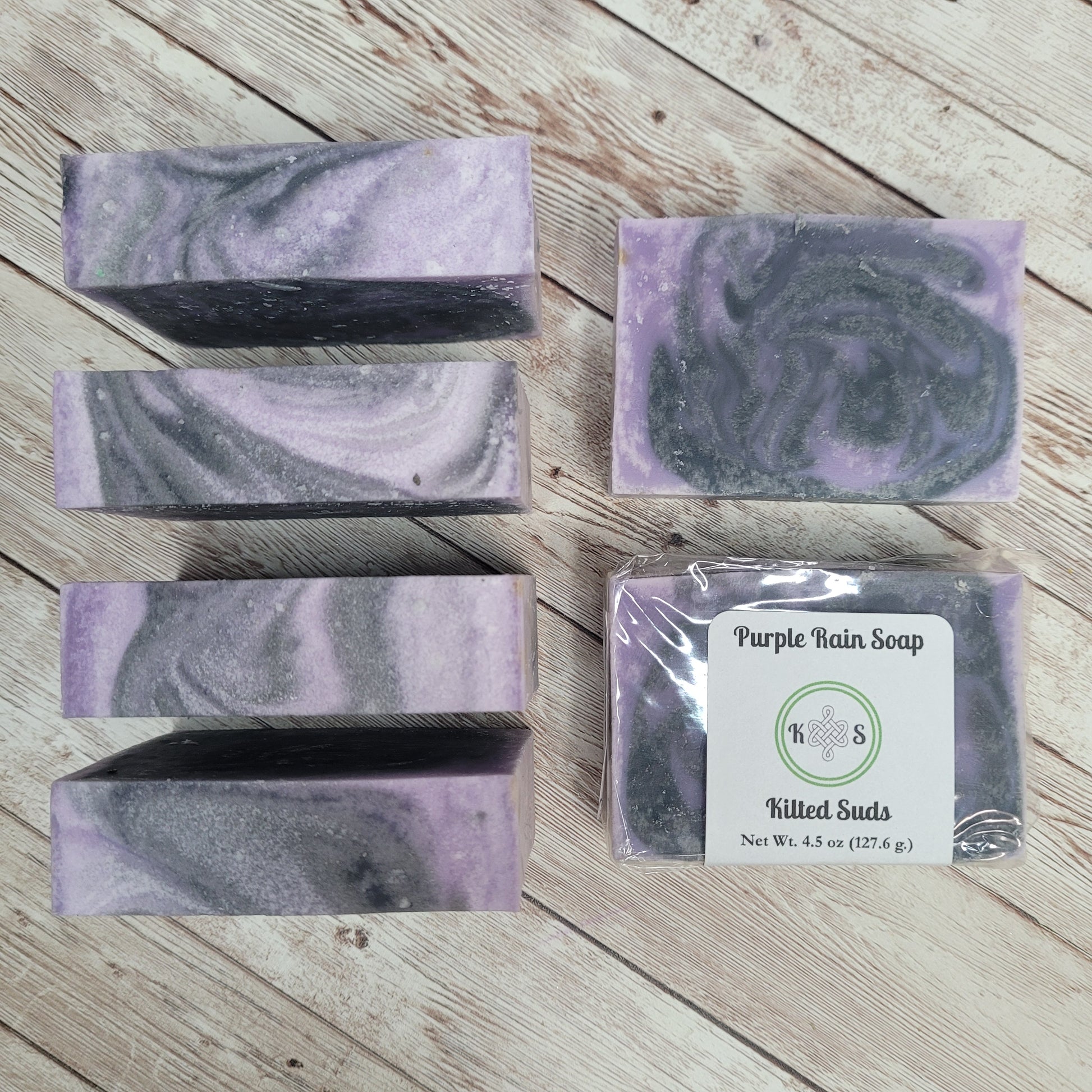 Purple Bar Soap created by Kilted Suds