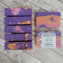 Load image into Gallery viewer, Psychedelic Lavender Bar Soap (Lavender &amp; Patchouli)
