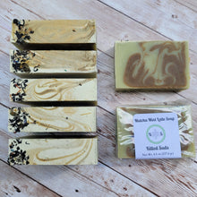 Load image into Gallery viewer, Matcha Mint Latte Bar Soap
