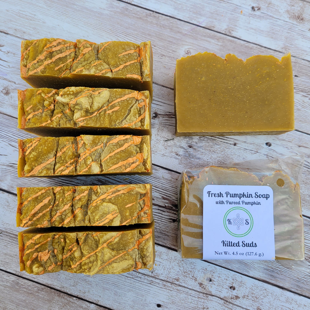 Fresh Pumpkin Bar Soap