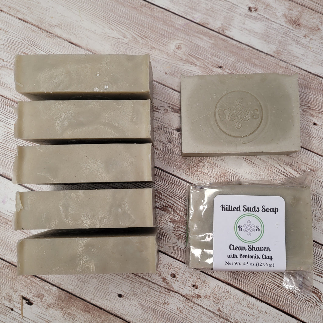 Clean Shaven Bar Soap