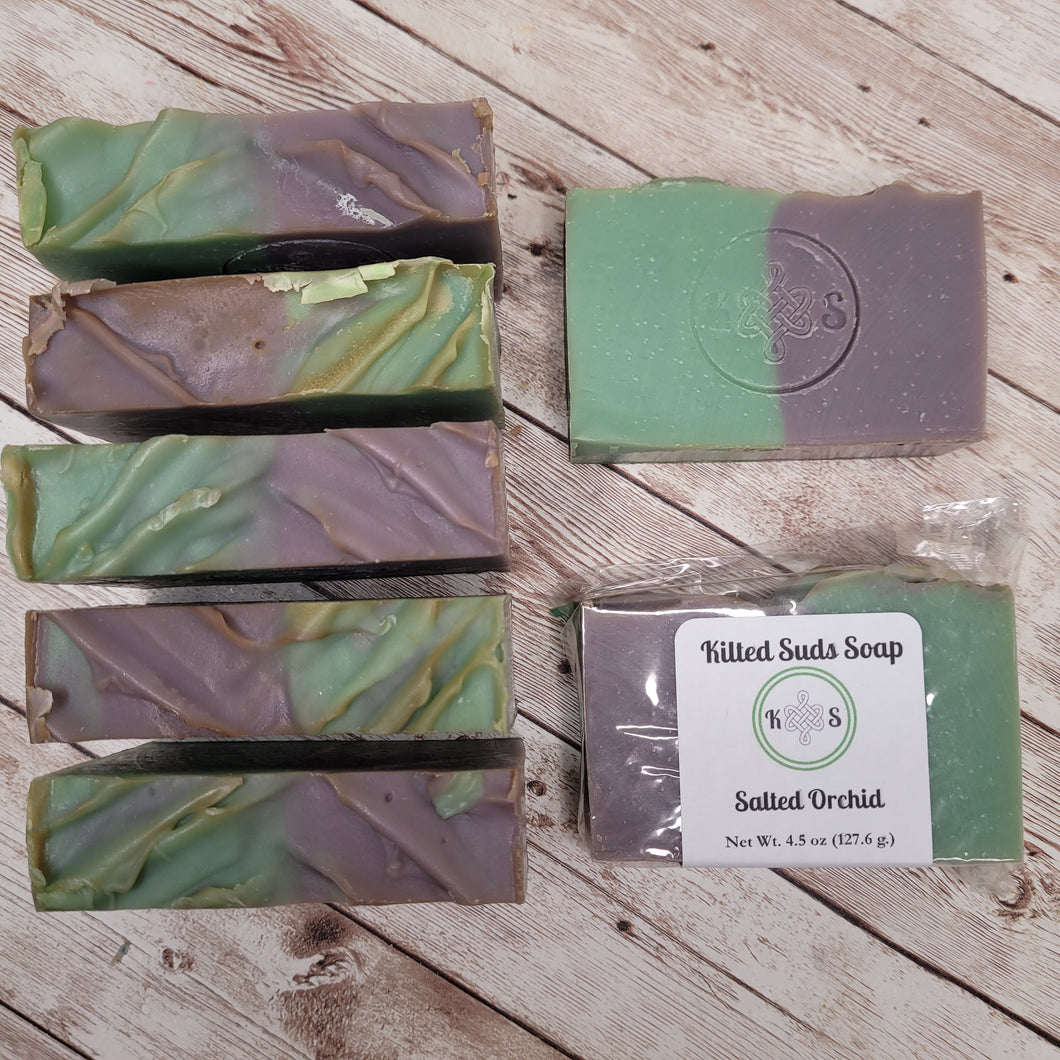Salted Orchid Bar Soap