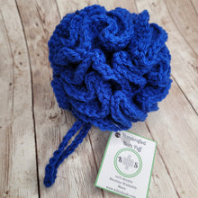Load image into Gallery viewer, Blue Shower Puff Bath Sponge
