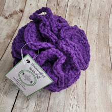 Load image into Gallery viewer, Purple Shower Puff Bath Sponge
