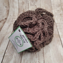 Load image into Gallery viewer, Brown Shower Puff Bath Sponge
