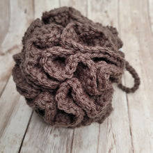 Load image into Gallery viewer, Brown Shower Puff Bath Sponge
