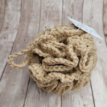 Load image into Gallery viewer, Beige Shower Puff Bath Sponge
