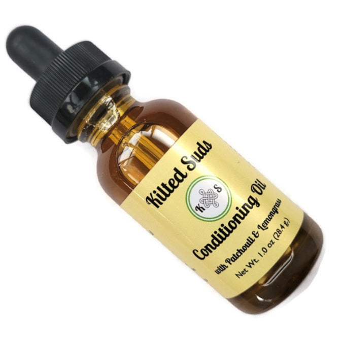 Patchouli Lemongrass Beard Oil by Kilted Suds