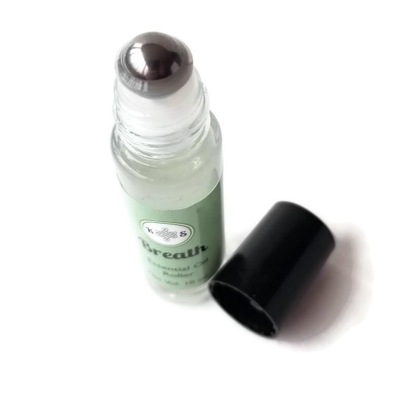 Breath - Essential Oil Roller Bottle - Kilted Suds