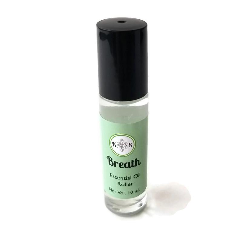 Breath - Essential Oil Roller Bottle - Kilted Suds