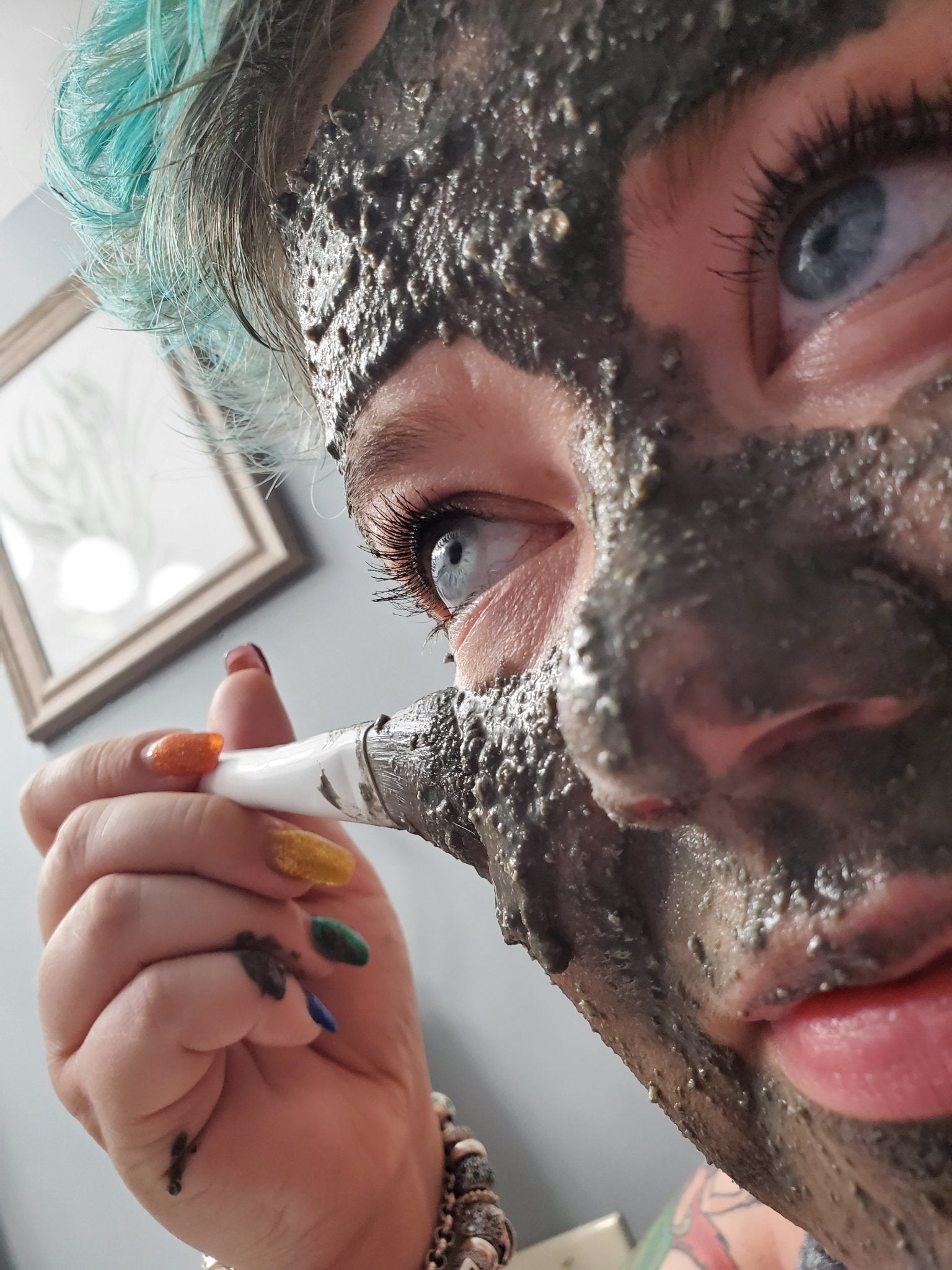 Charcoal Detoxifying Face Mask Large - Kilted Suds