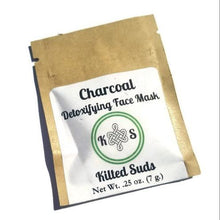 Load image into Gallery viewer, Charcoal Detoxifying Face Mask Small - Kilted Suds
