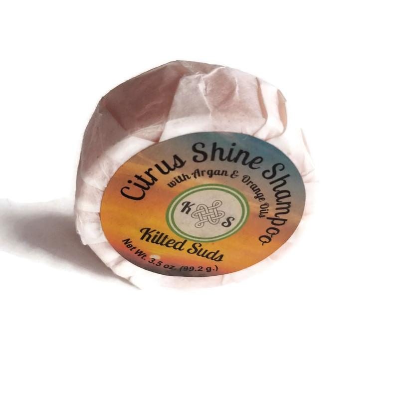 Citrus Shine Shampoo Bar - Kilted Suds