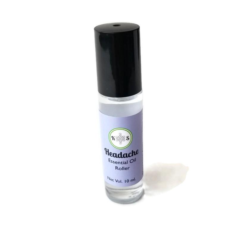 Headache - Essential Oil Roller Bottle - Kilted Suds