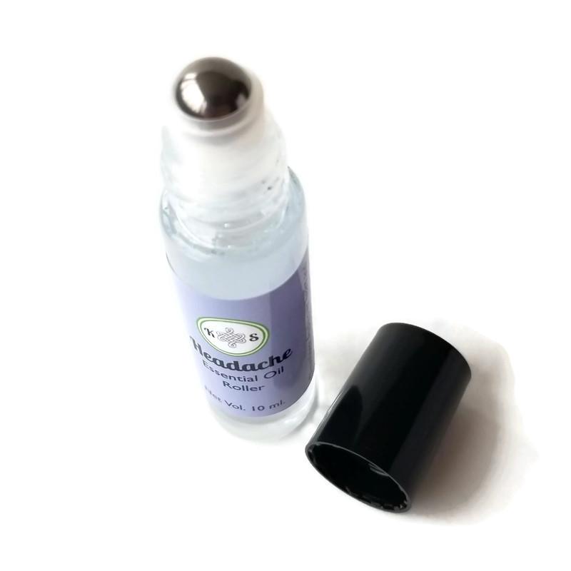 Headache - Essential Oil Roller Bottle - Kilted Suds