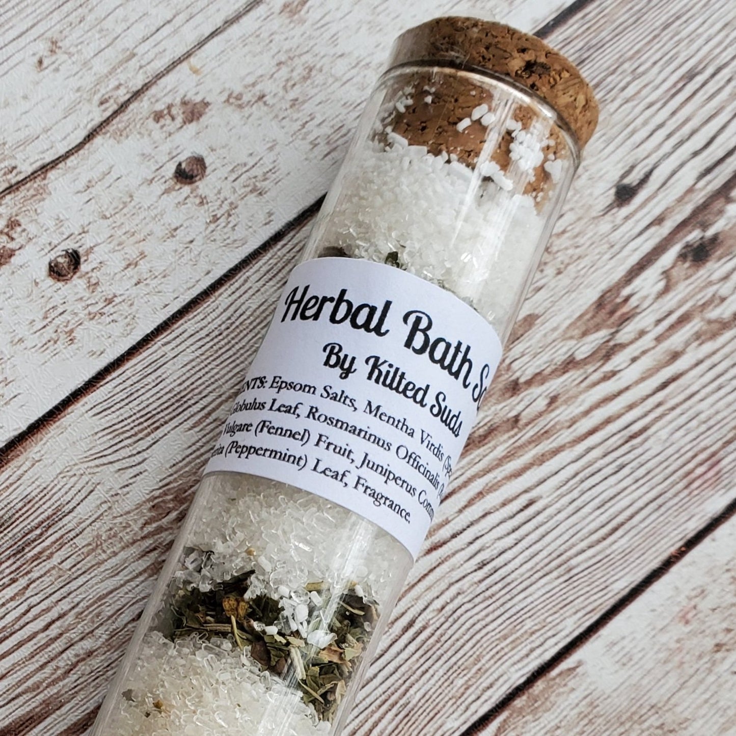 Herbal Bath Salts - Kilted Suds