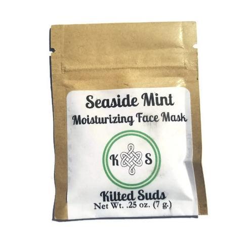 Seaside Mint, Moisturizing Face Mask Small - Kilted Suds